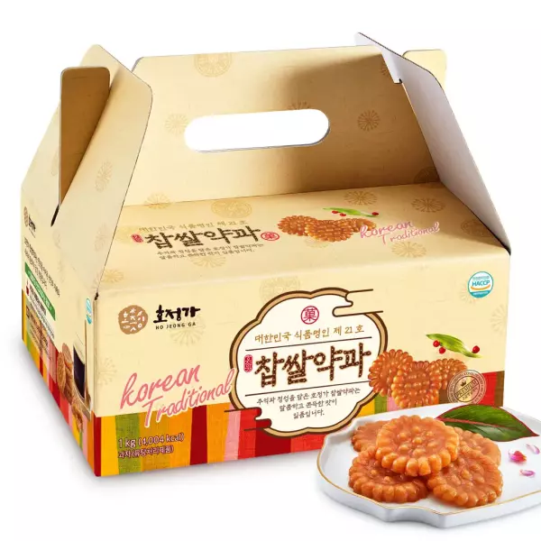 호정가 찹쌀약과세트 1KG / 달콤한 전통과자세트