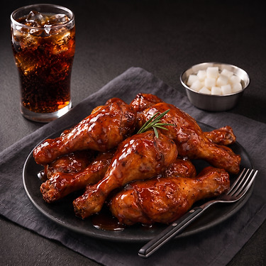 BBQ 닭다리 직화구이 바베큐치킨 550g3팩