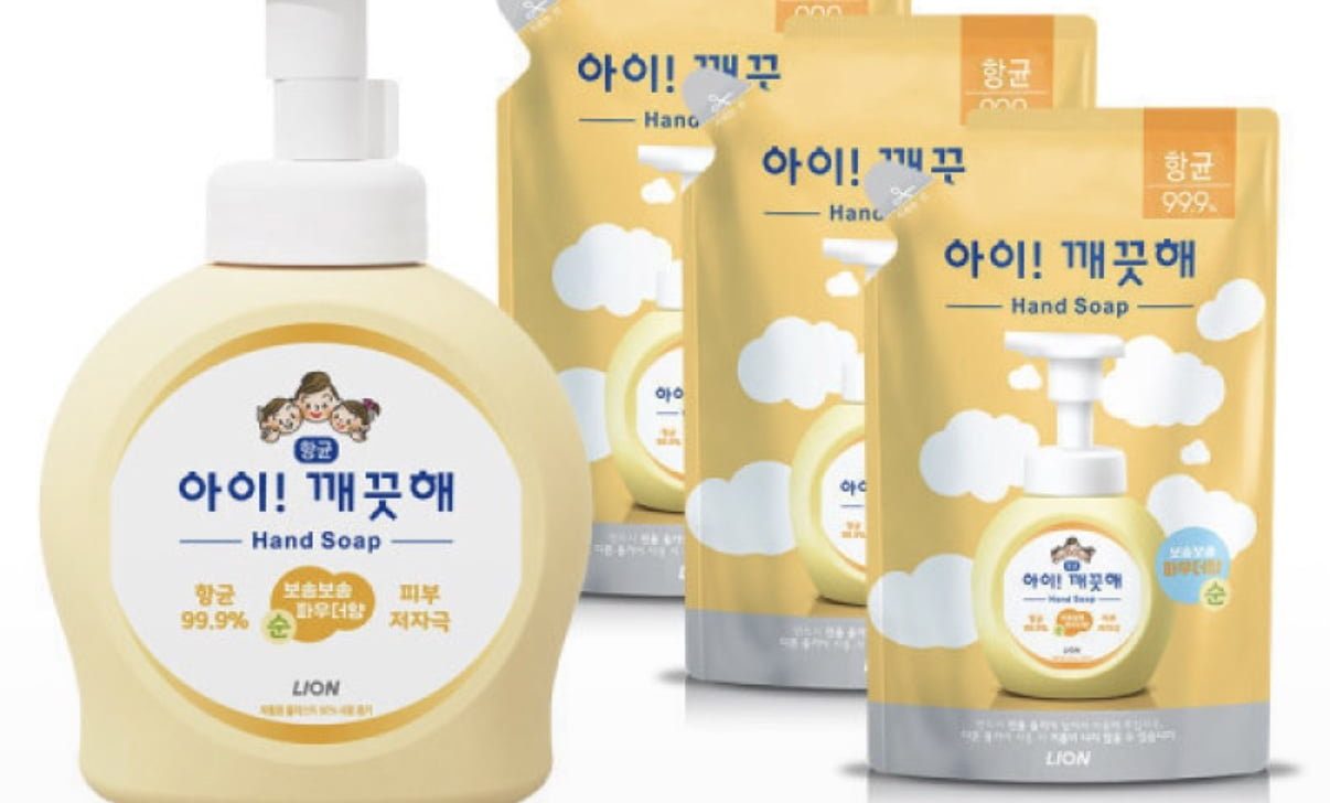 아이깨끗해 핸드워시 본품 1개+리필 3개