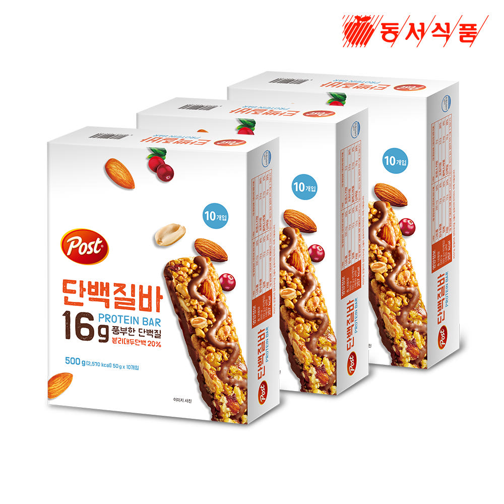 포스트 단백질바 50g 30개