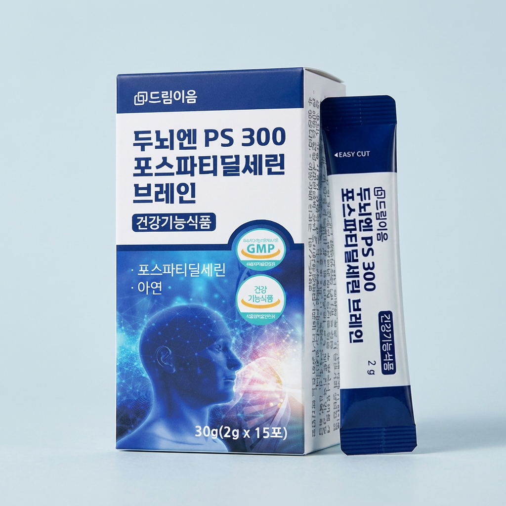 두뇌엔 PS300 포스파티딜세린 15포6박스