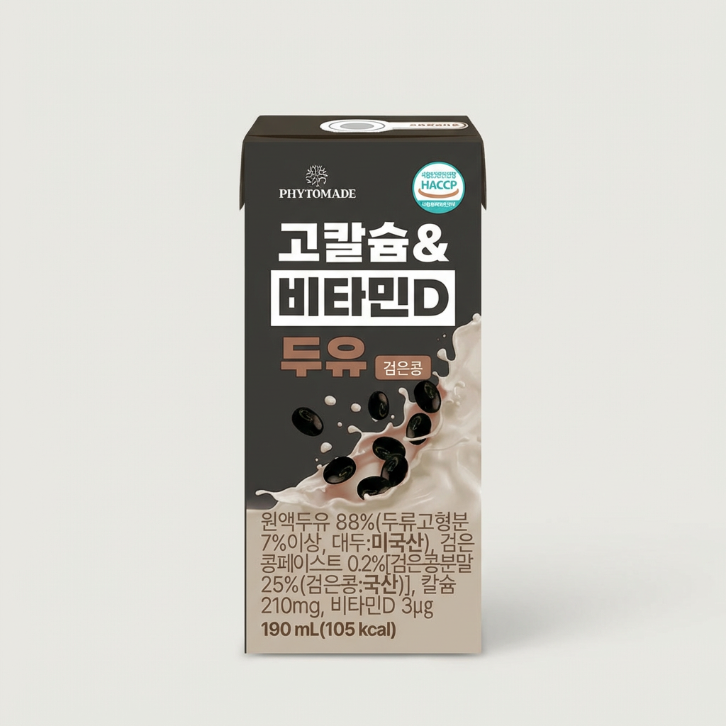 파이토메이드 검은콩 두유 190ml 24개