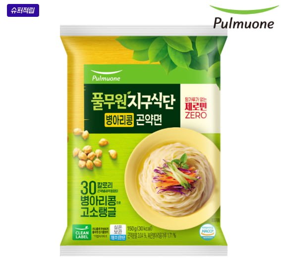 풀무원 지구식단 병아리콩 곤약면 150g