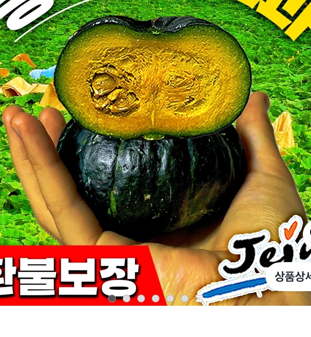 제주 미니 밤호박 10kg