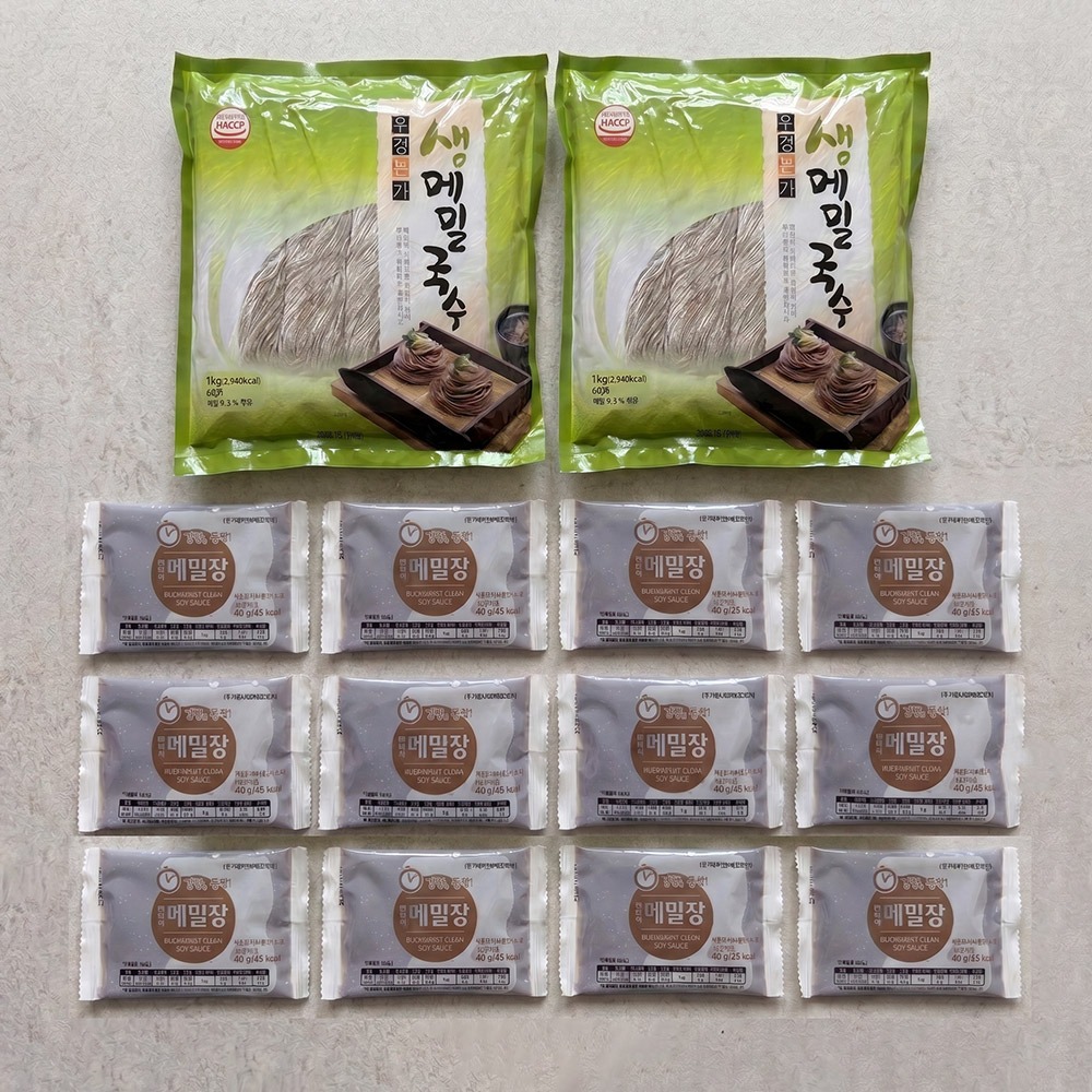 생메밀소바 12인분