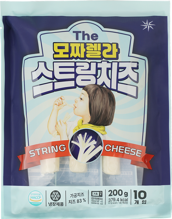 The 모짜렐라 스트링치즈 200g