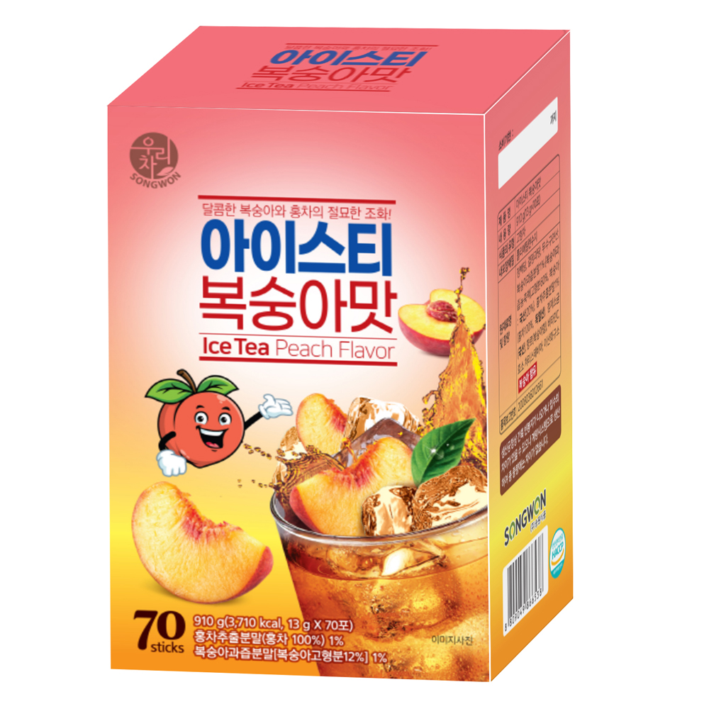 립톤 제로 복숭아 아이스티, 355ml, 24개