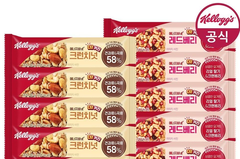 켈로그 에너지바 믹스 세트