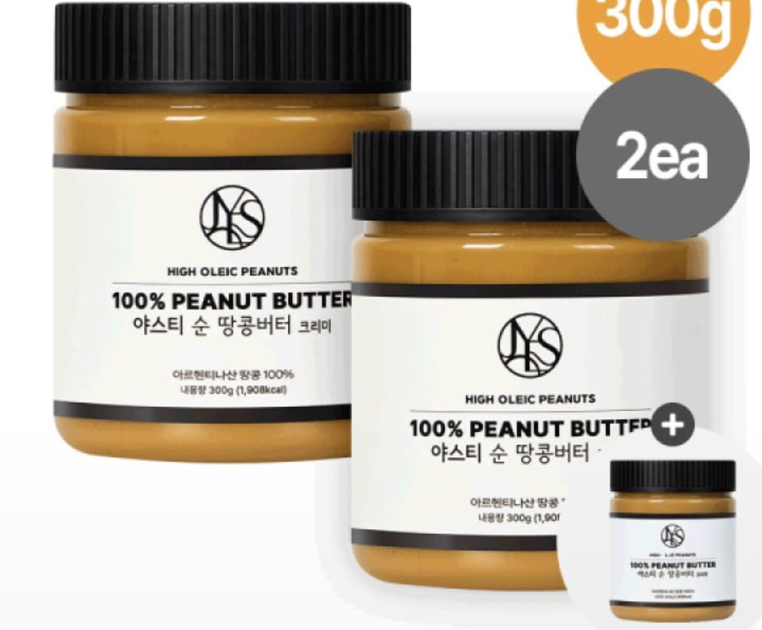 순땅콩버터 크리미 300g 3개