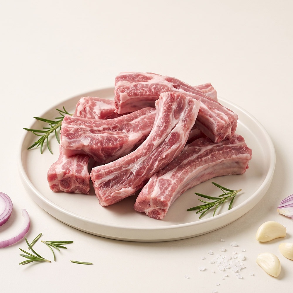 미국산 로인립 등갈비 500g4팩