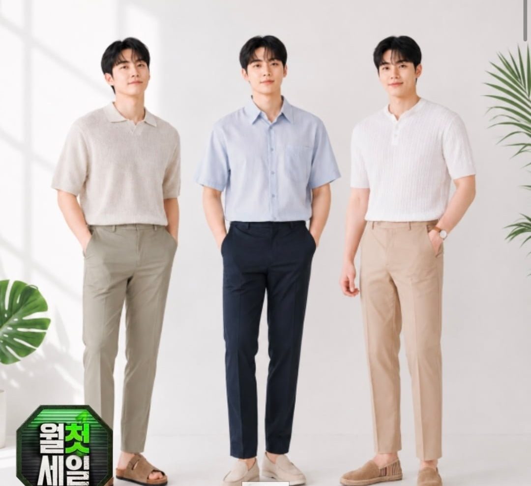 PAT 쿨핏 냉감 면스판 치노 팬츠