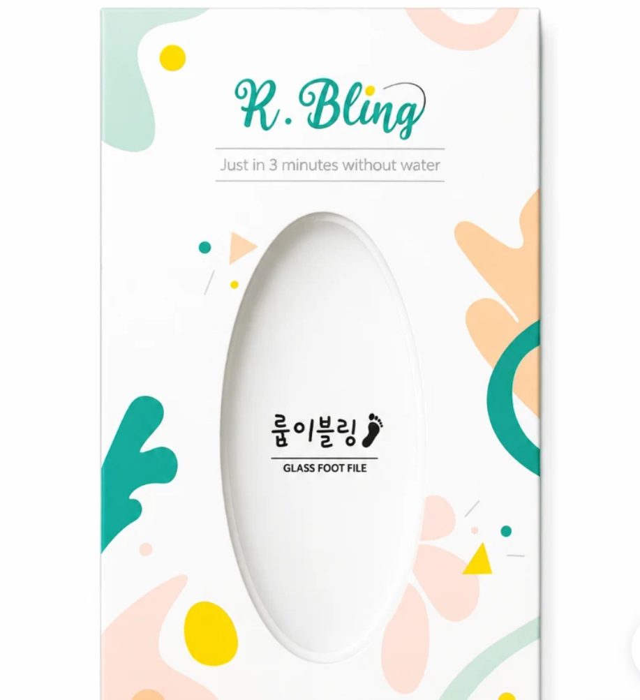 글라스 풋파일 발각질제거기 2개