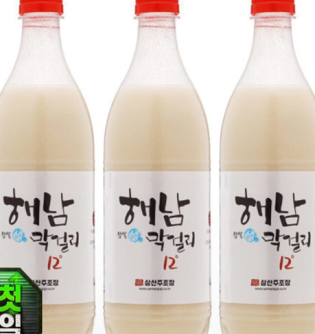 삼산주조장 해남막걸리 750ml 3개