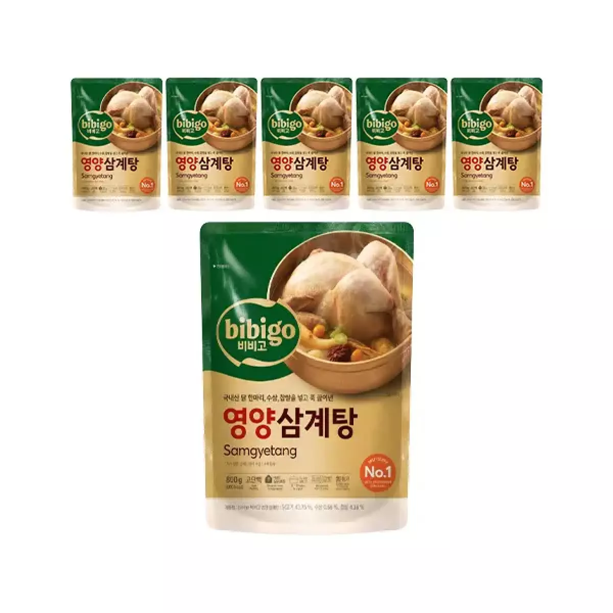 CJ 비비고 영양삼계탕 800g 6개