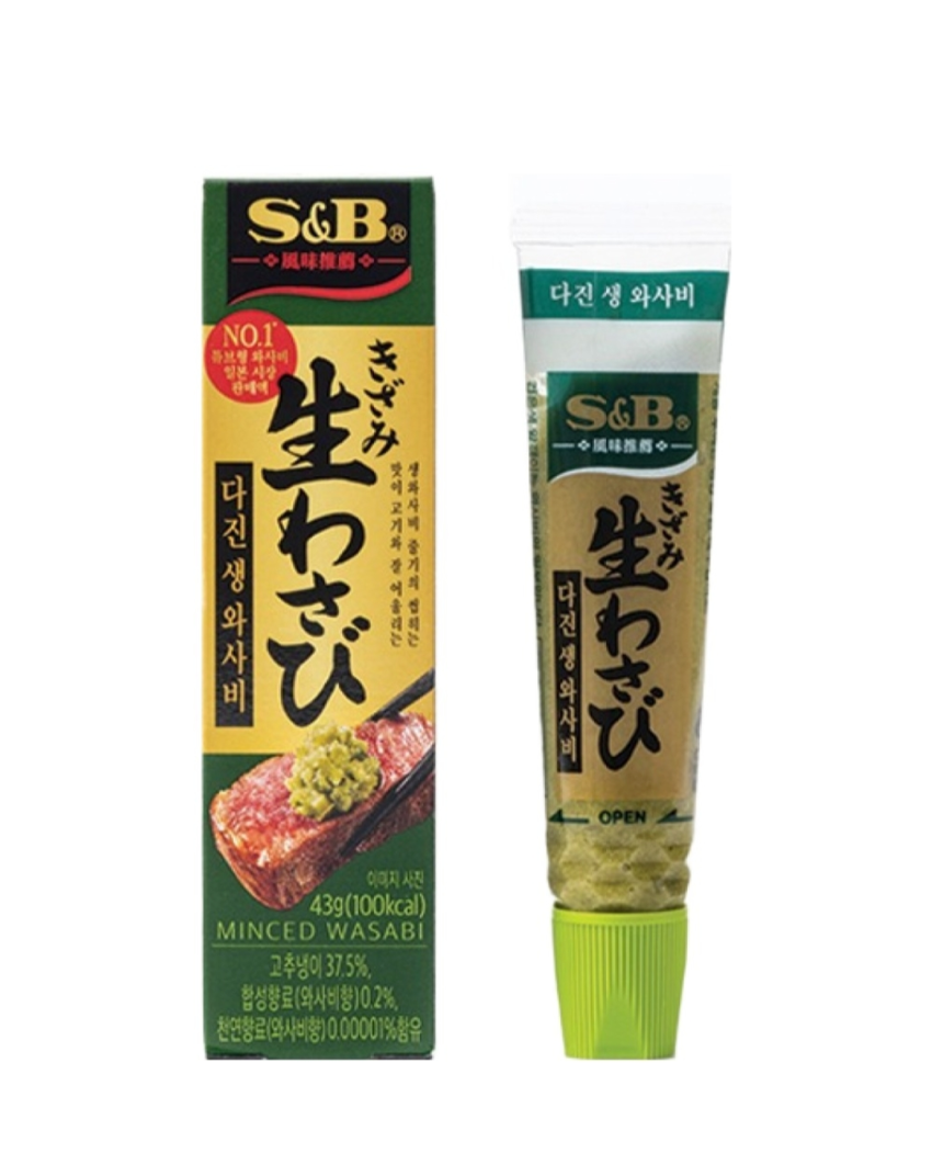 에스앤비 다진 생 와사비 43g