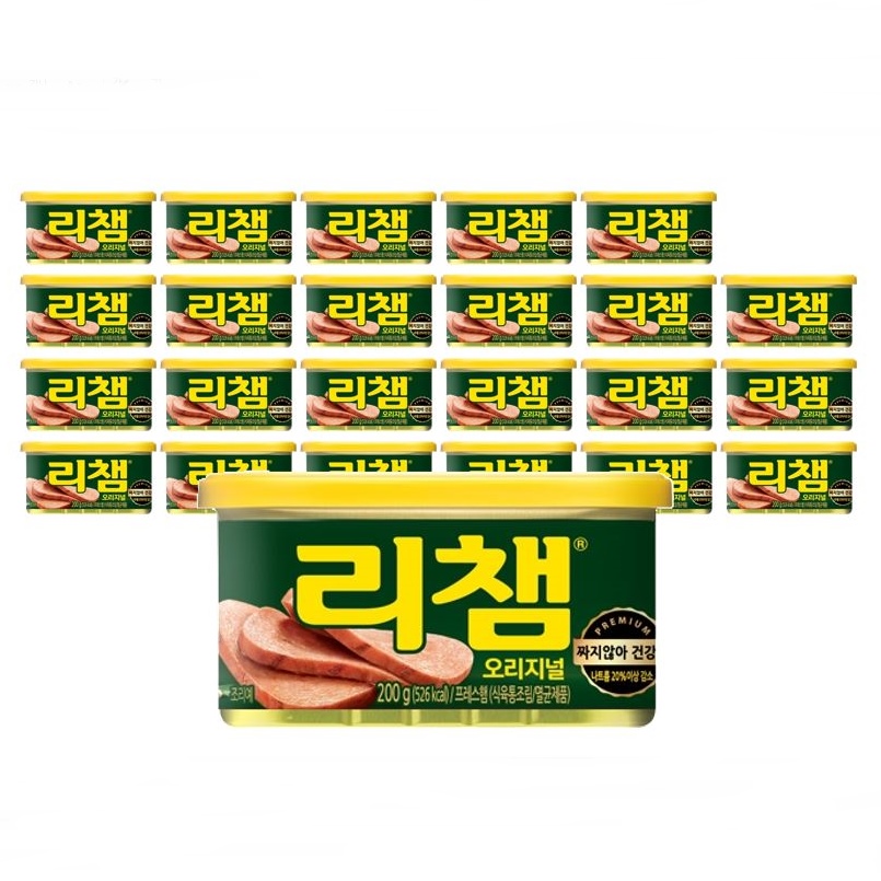 리챔 오리지널 햄통조림 200g 24개