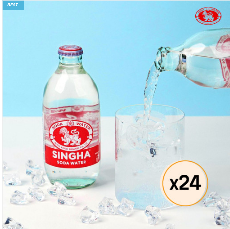 싱하 소다워터 325ml 24병