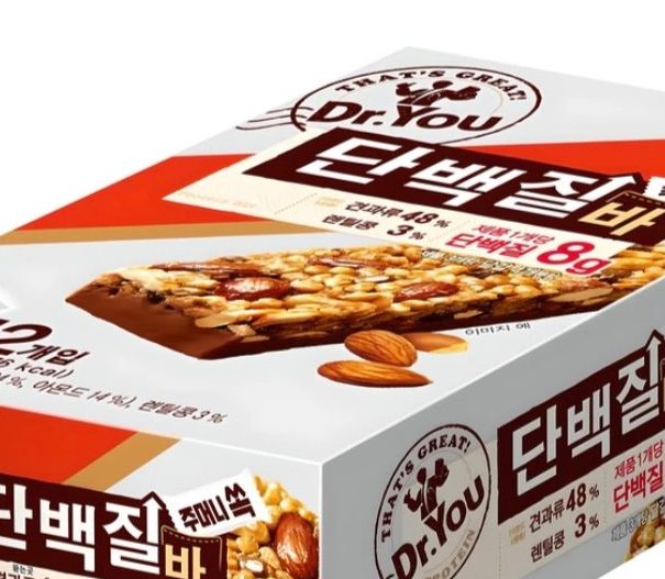 닥터유 주머니쏙 단백질바 12개