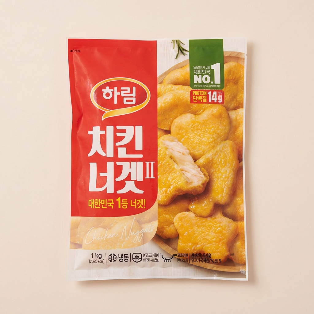 하림 치킨너겟 2 1kg 2개