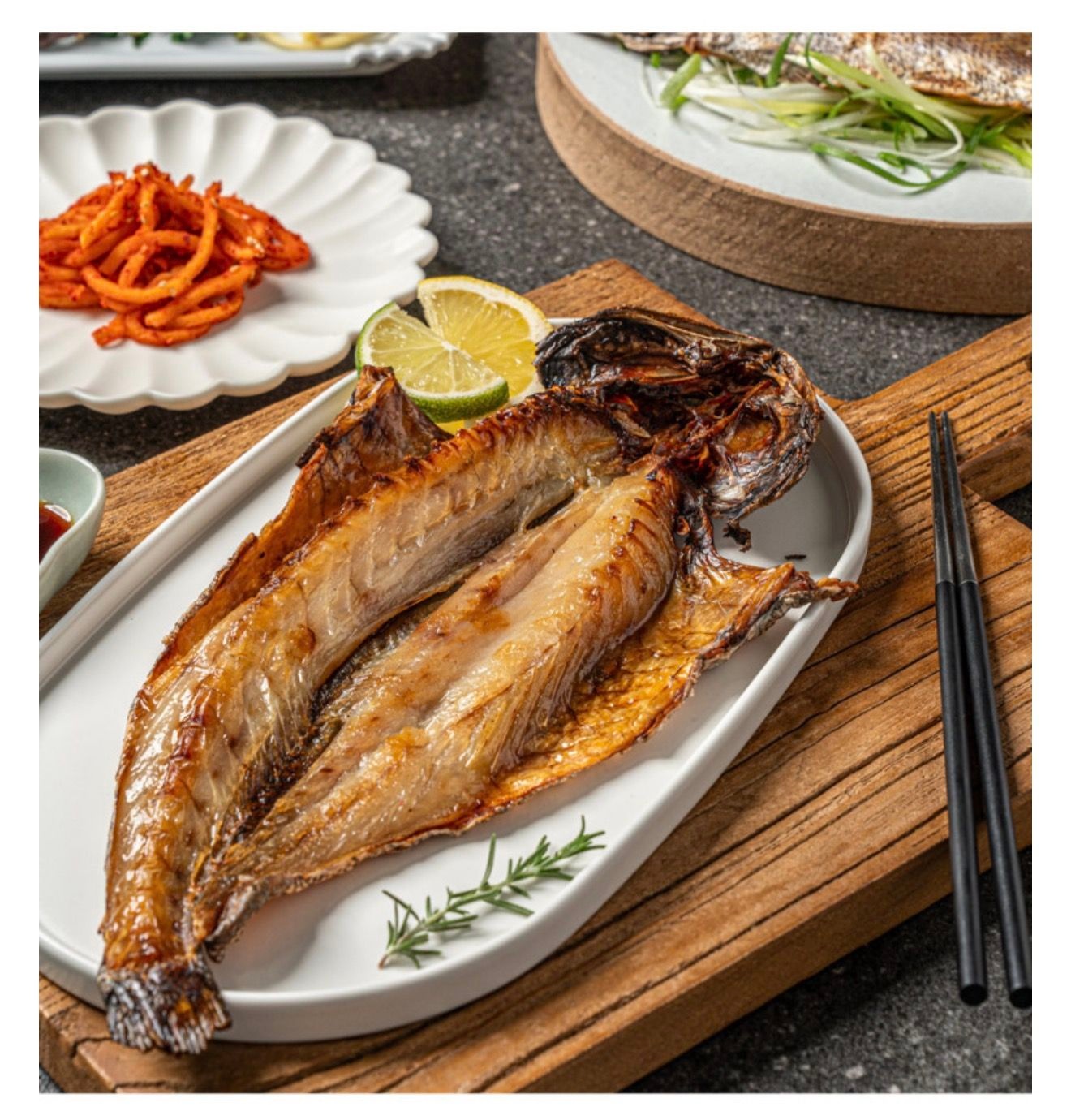 자연산 반건조 민어 5마리 1.4kg