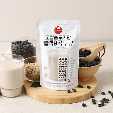 서울우유 블랙9곡 두유 190ml 20팩