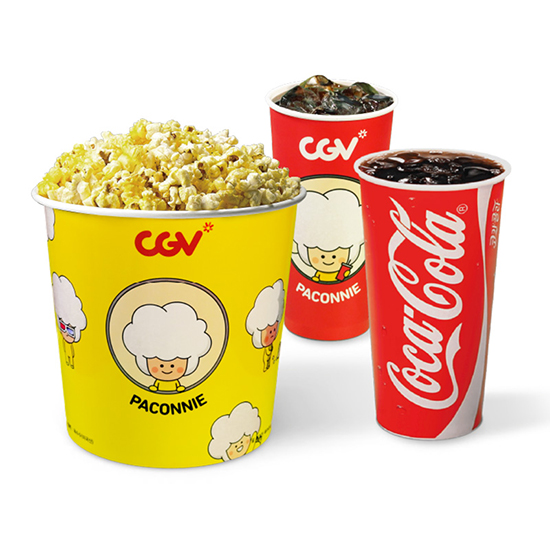 CGV콤보 팝콘L 탄산M