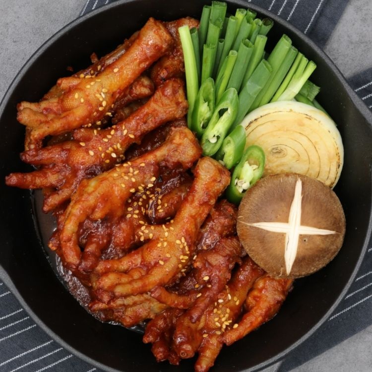 닭발에미치다 숯불통뼈닭발 250g 3팩
