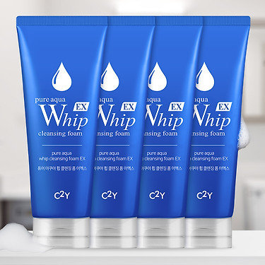 아쿠아 휩 폼클렌징 EX 225ml 4개