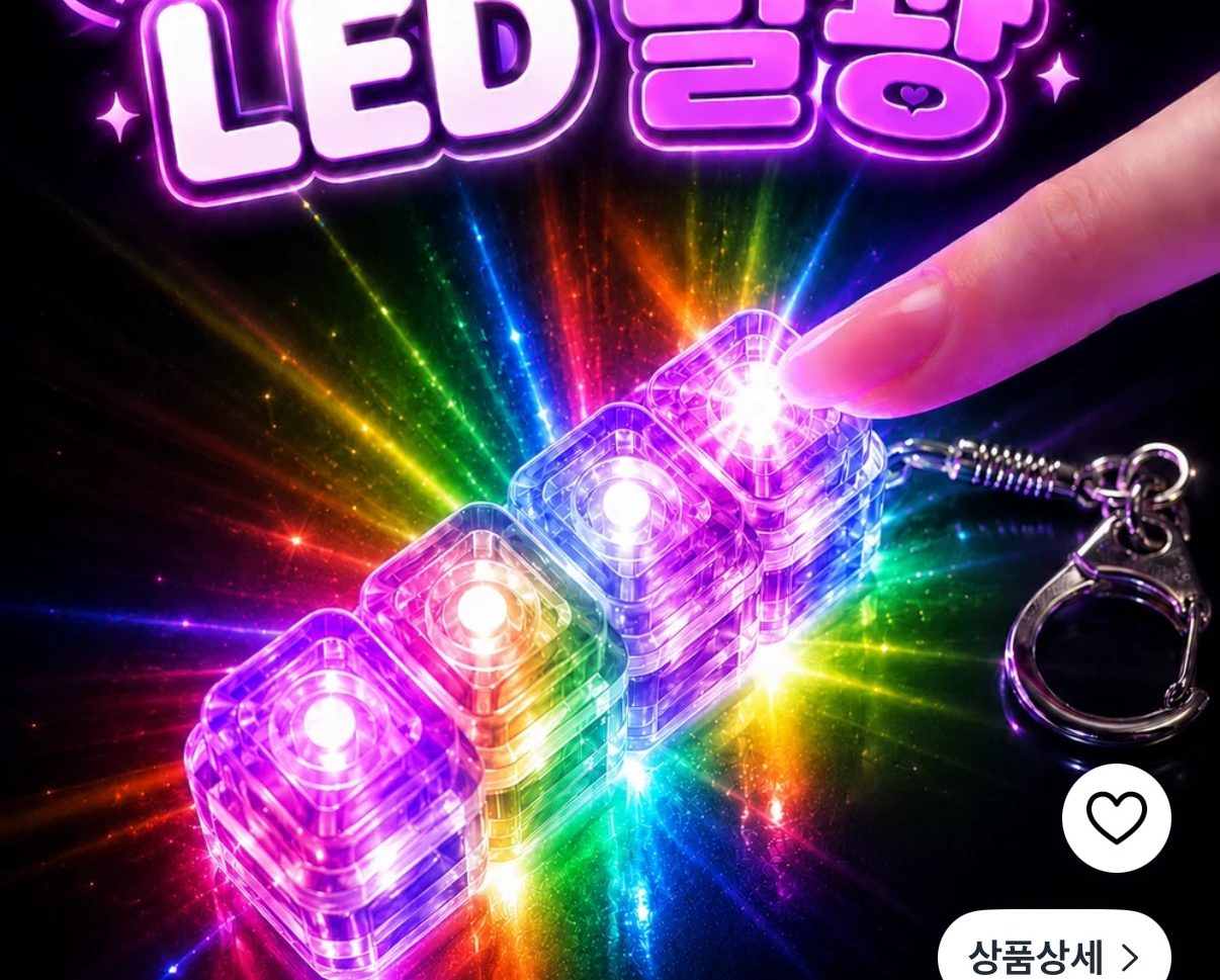 4버튼 키링 키캡