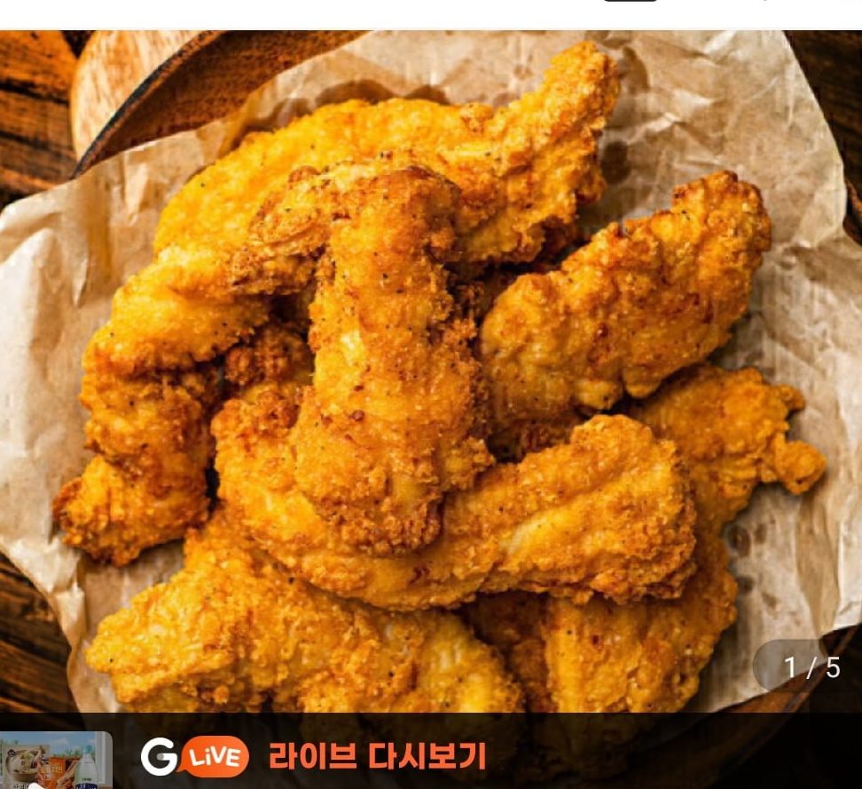 마니커 케이준치킨텐더 1kg+1kg 가슴속살텐더스틱 1kg+1kg