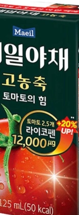 매일야채 토마토의힘 125ml 24개
