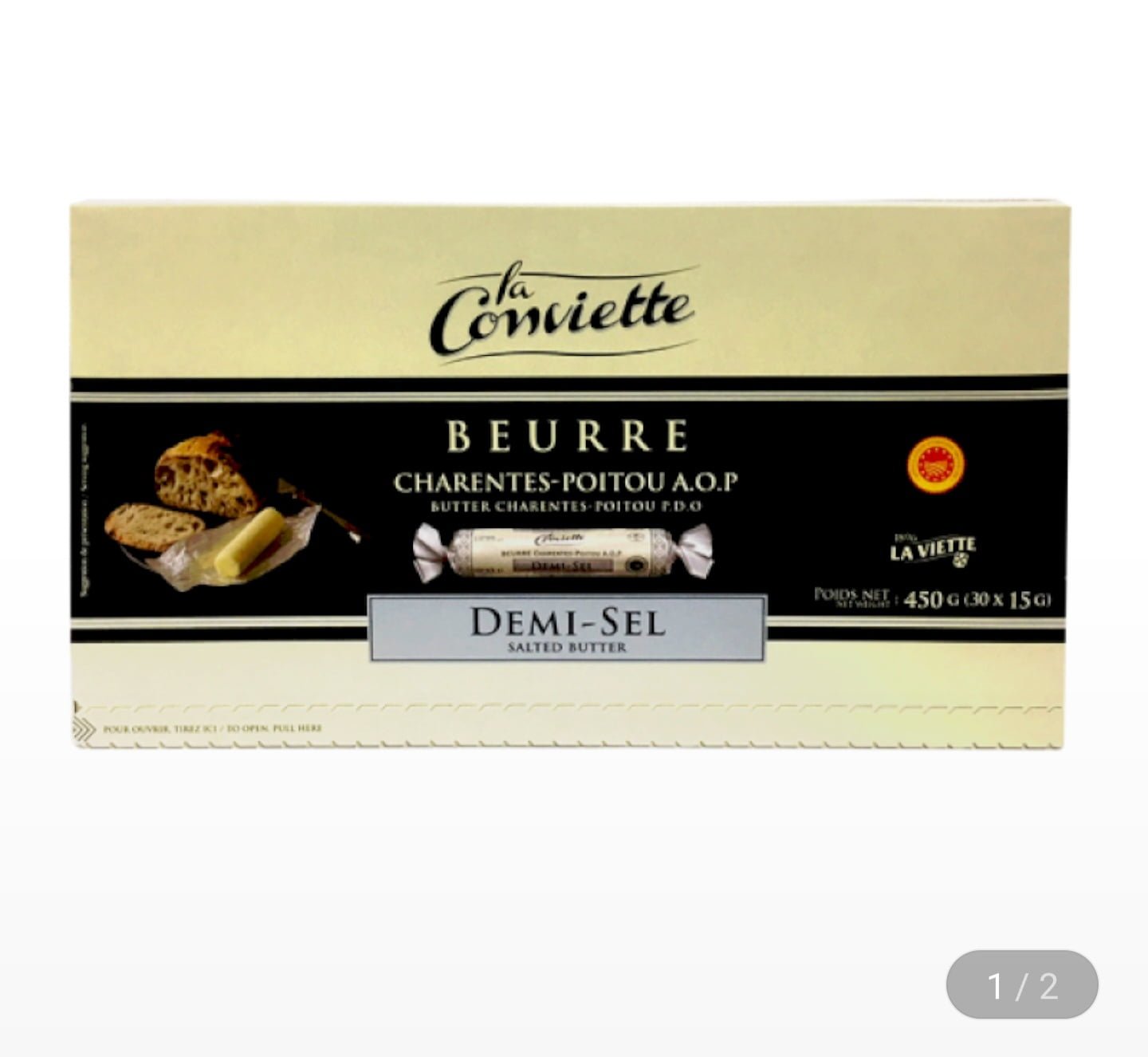 라꽁비에뜨 버터 15g×30개
