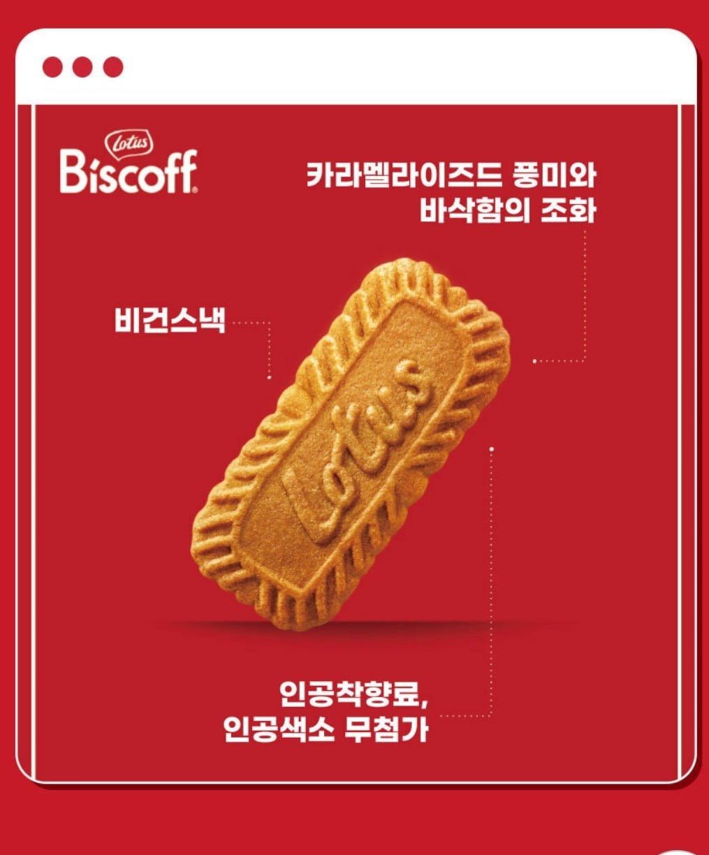 로투스 비스코프 비스킷 50p 6개