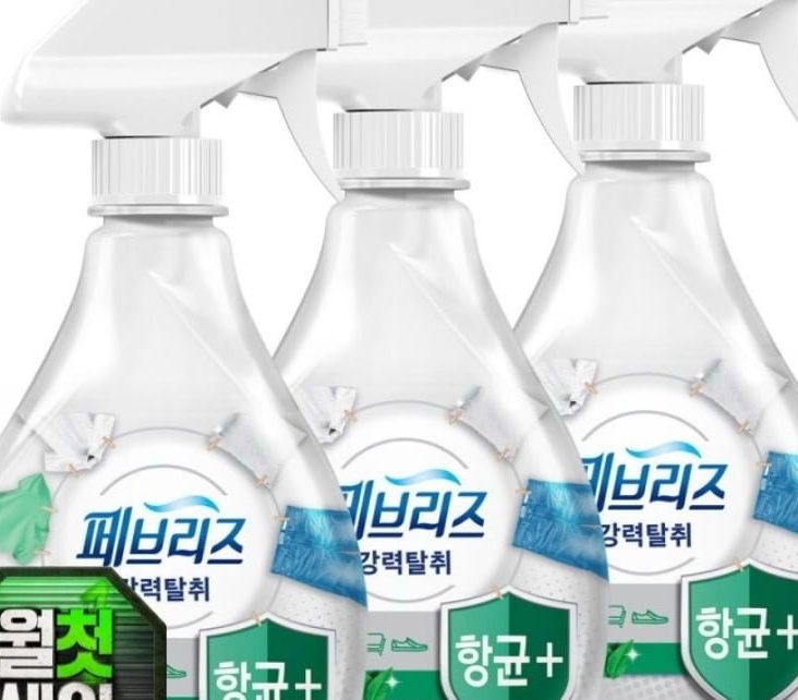 페브리즈 항균 플러스 370ml 3개