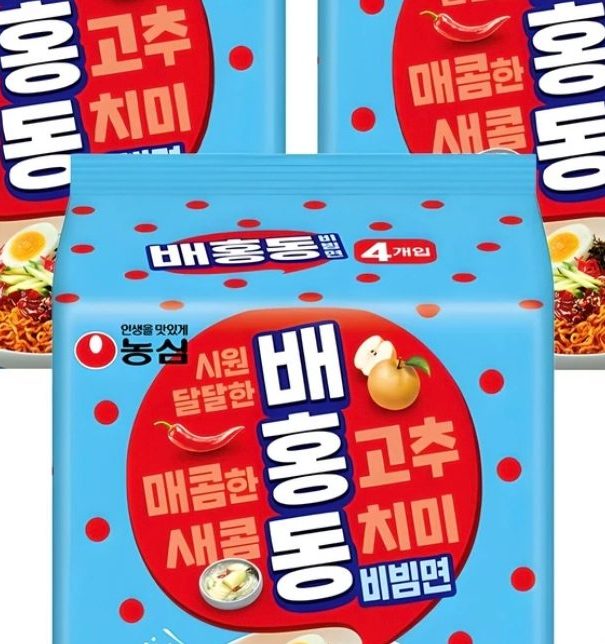 배홍동 비빔면 137g 12개