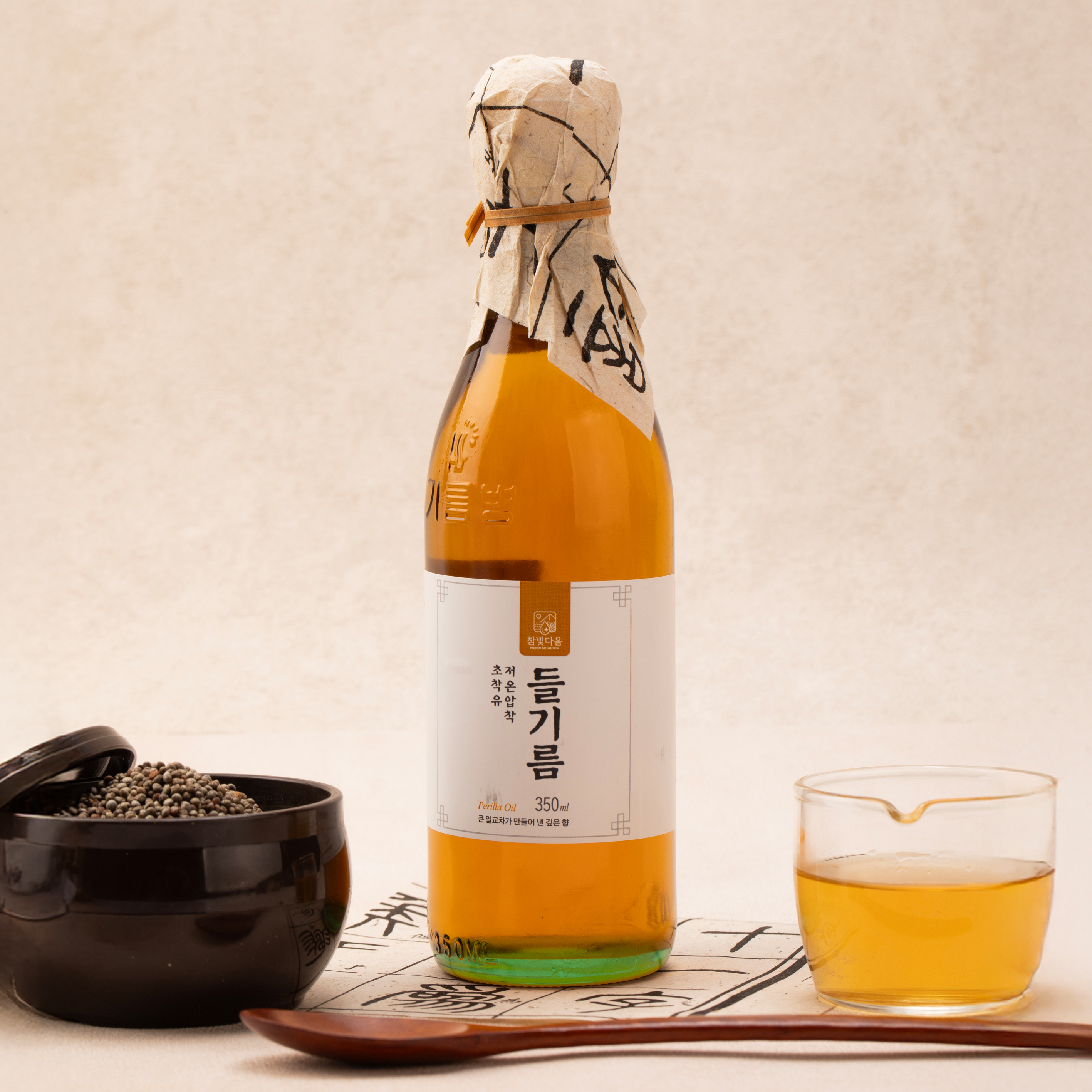 저온압착 오메가3 들기름 350ml 2개