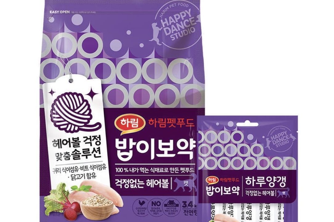 하림펫푸드 밥이보약 고양이 사료 3.4kg
