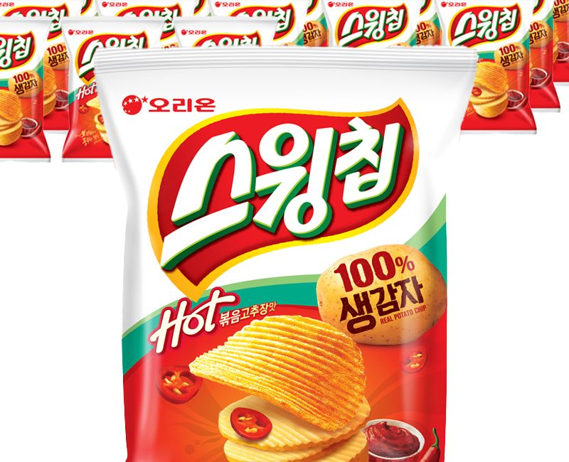 스윙칩 핫 볶음고추장맛 60g 24개