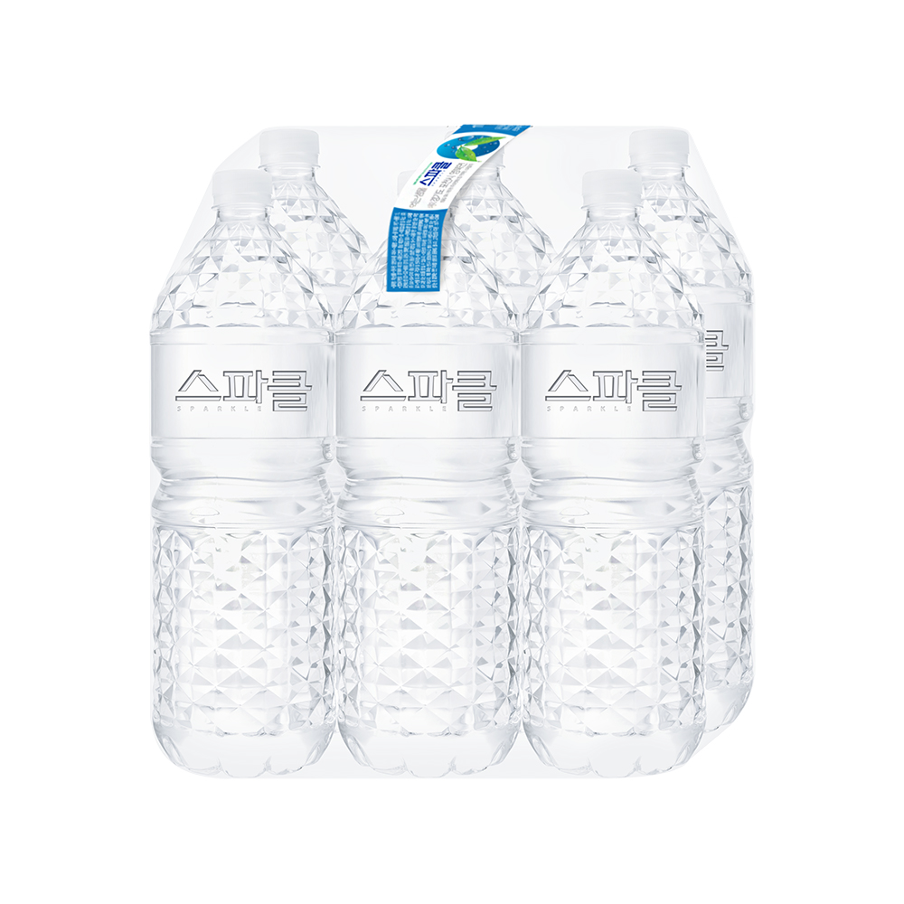 스파클 무라벨 생수 2L 24팩