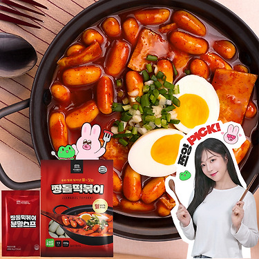 짱돌떡볶이 기본맛 4팩