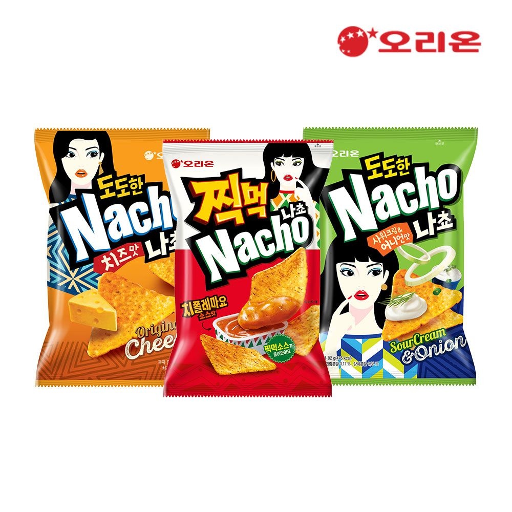 오리온 나쵸 3종세트 12봉