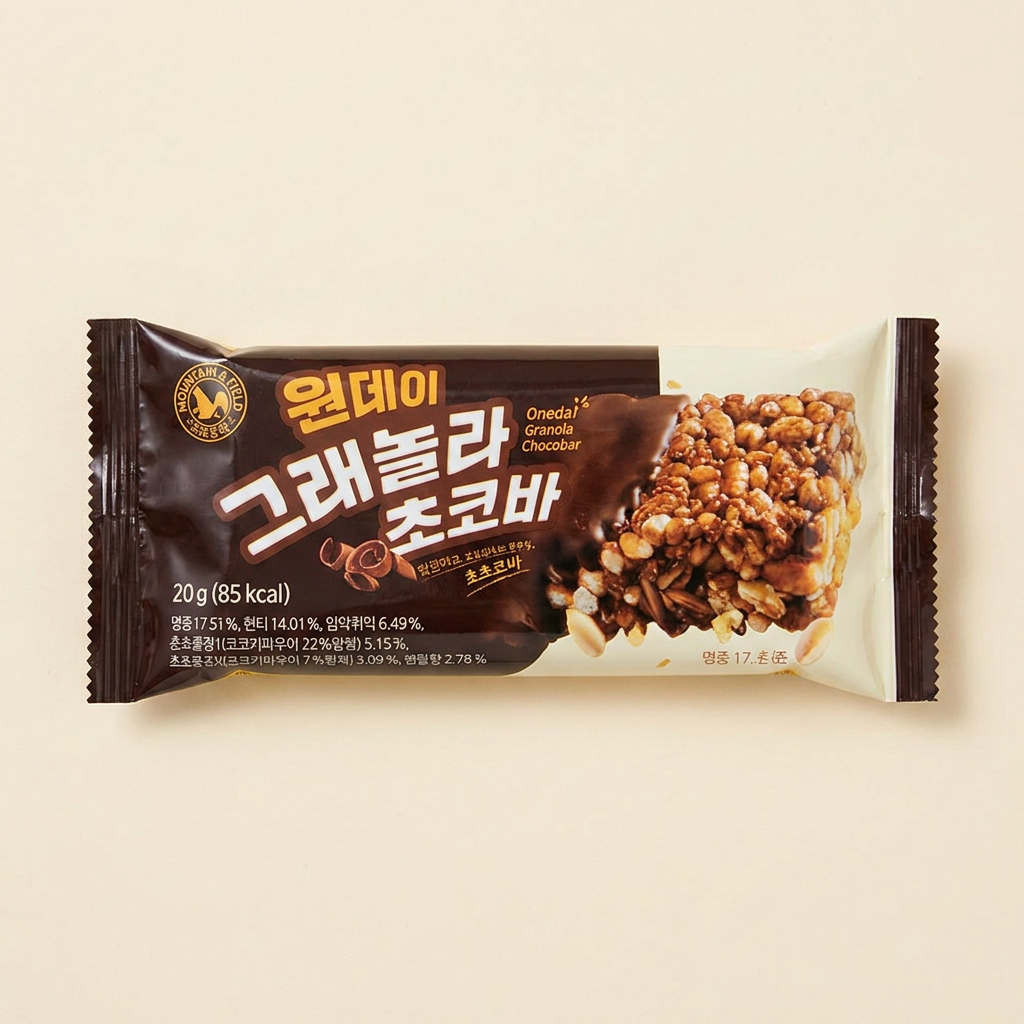 산과들 원데이 그래놀라 초코바 10개입 4박스