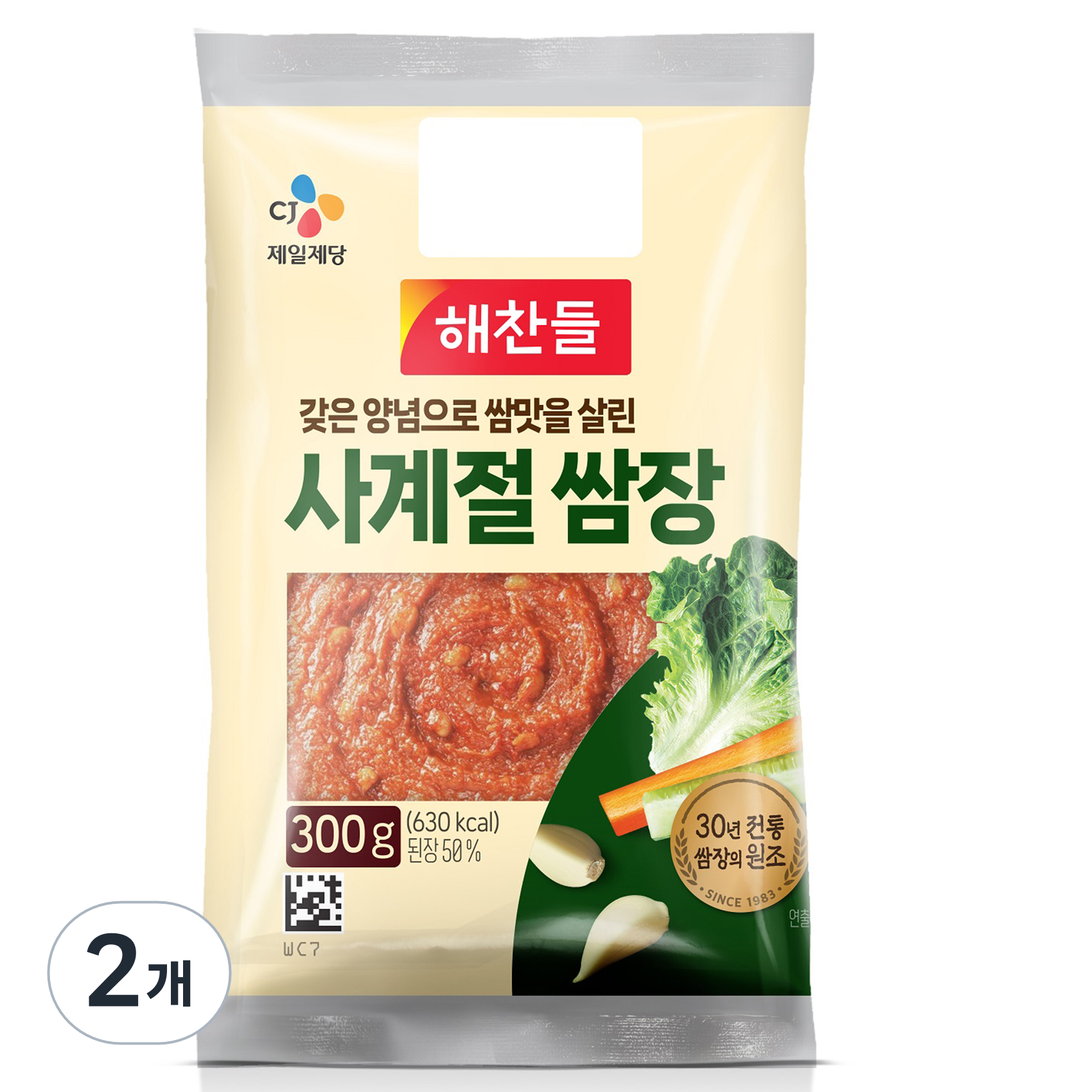 해찬들 사계절쌈장 300g