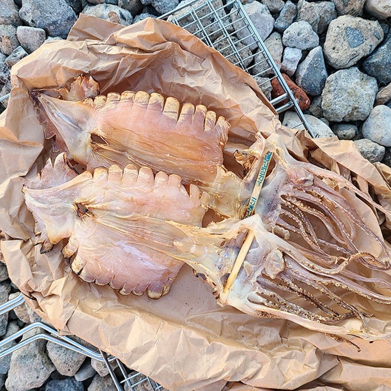 국내산 마른오징어 파품 400g 10미