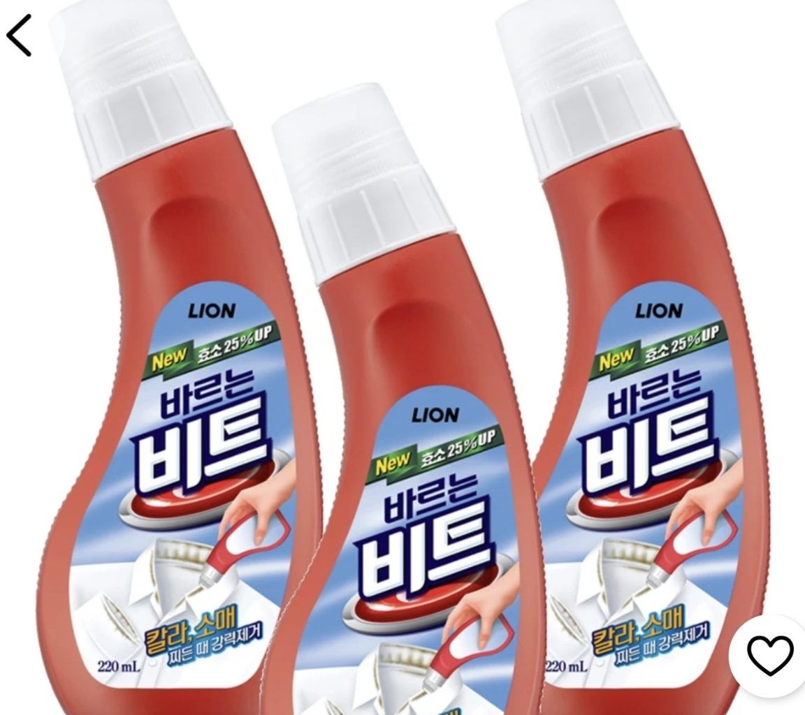 비트 바르는 찌든 때 전용 부분세척제 220ml 3개