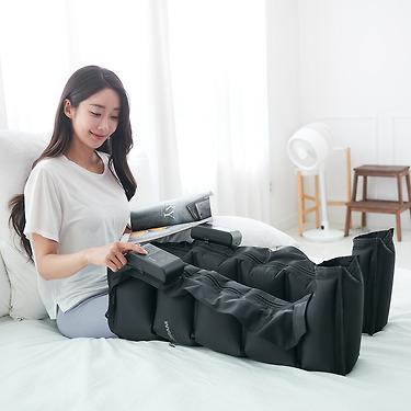 무선 공기압 종아리 마사지기