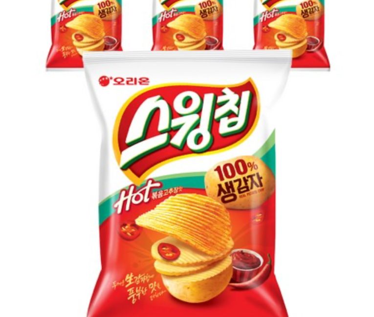 스윙칩 볶음고추장맛, 60g, 4개