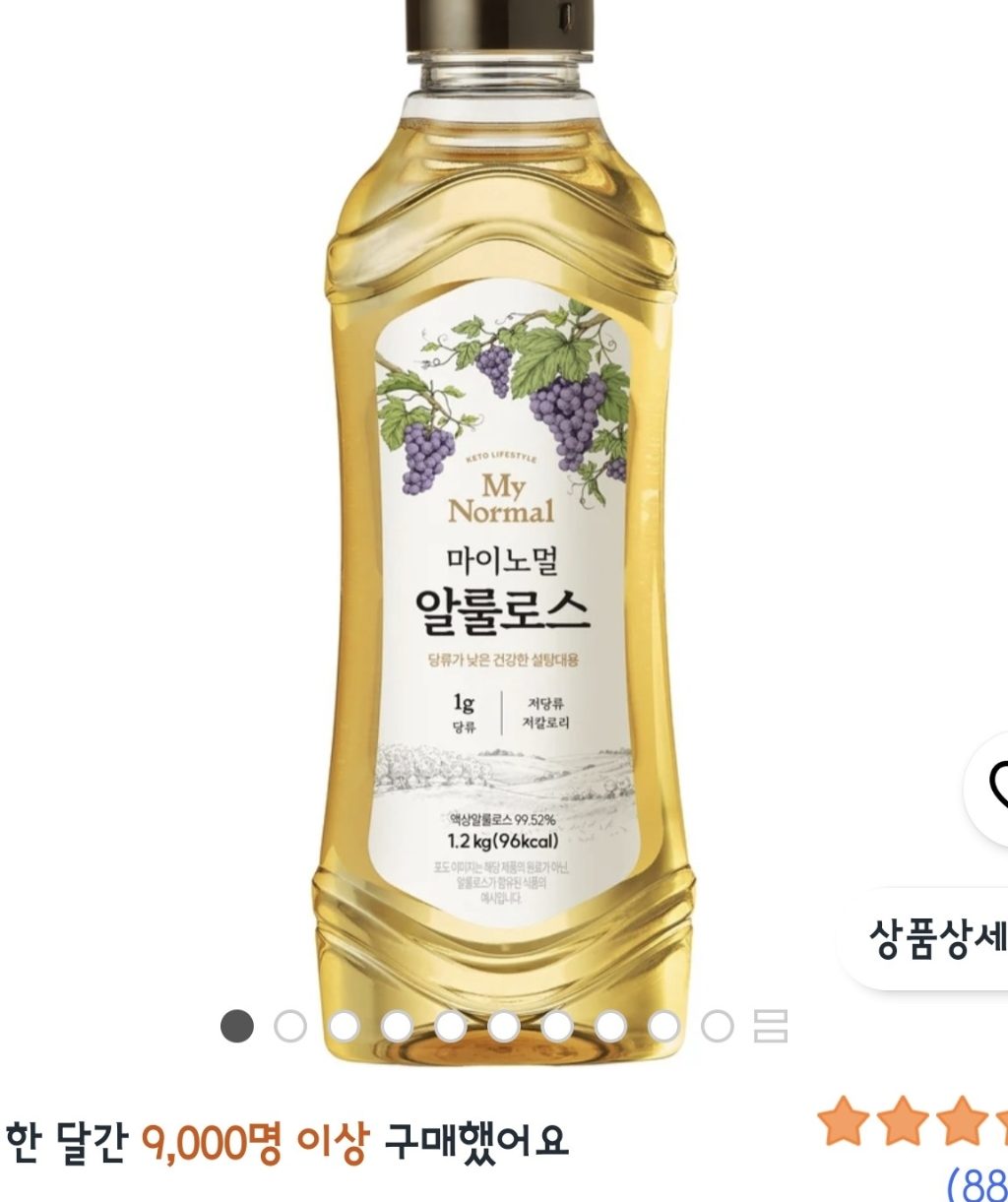 마이노멀 알룰로스 1.2kg, 1개