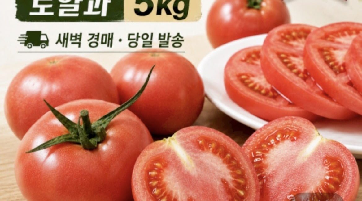 완숙토마토 로얄과 5kg