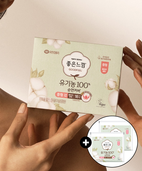 좋은느낌 유기농순면 18x6팩